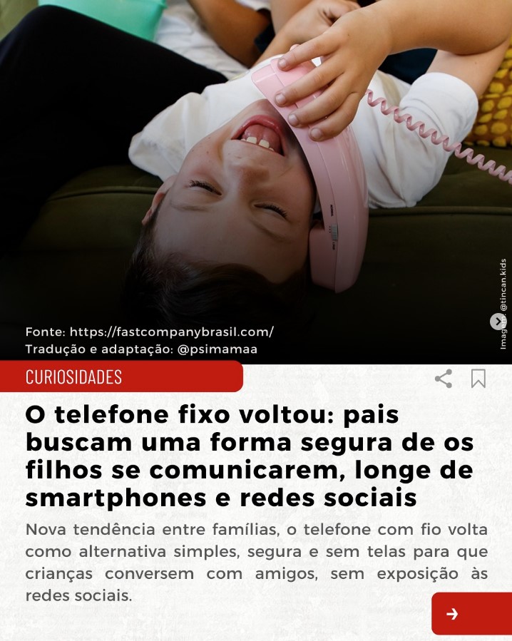 O TELEFONE FIXO VOLTOU